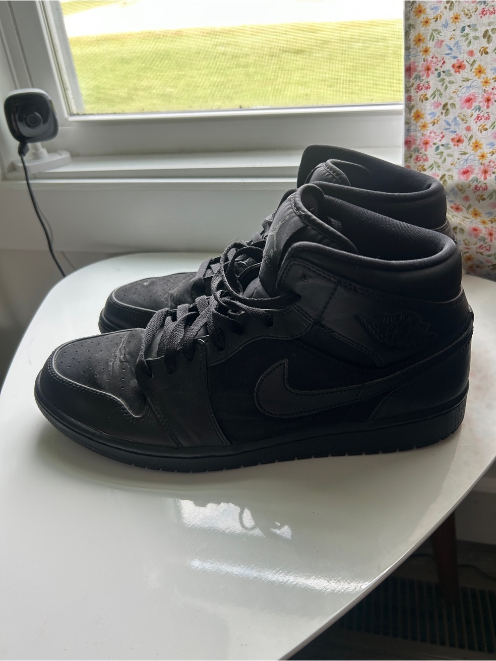 Air Jordan 1 Mid Triple Black - Men’s Size 12
